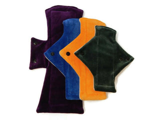 Surprise Color Organic Bamboo Starter Set Size Sampler - Tree Hugger Cloth Pads