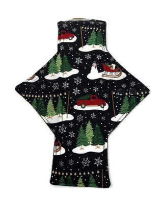 Cloth pad absorbent layer