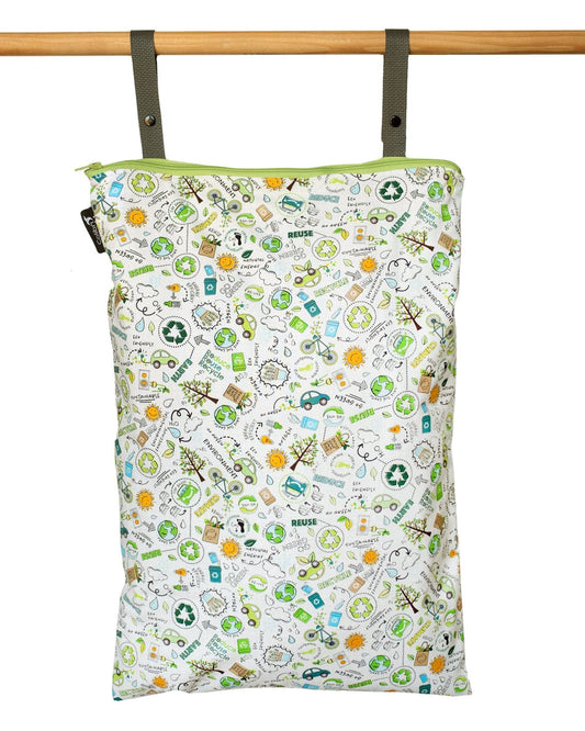 XL Colibri Recycle Wet Bag - Tree Hugger Cloth Pads